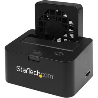 StarTech USB 3.0 eSATA Hard Drive Docking Station with Cooling Fa