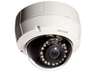 D Link DCS 6511 HD 3.6x Optical Zoom Day & Night Vandal Proof Outdoor Dome PoE IP Camera