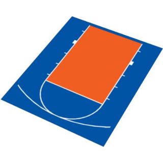 DuraPlay Half Court Basketball Kit, 20'7" x 24'10"