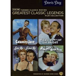 TCM Greatest Classic Legends Film Collection Doris Day   Calamity Jane / Please Don't Eat The Daisies / Love Me Or Leave Me / Romance On The High Seas