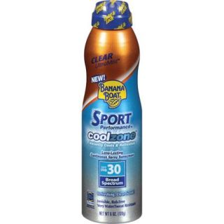 Banana Boat Sport Performance CoolZone Sunscreen Spray SPF 30, 6 oz