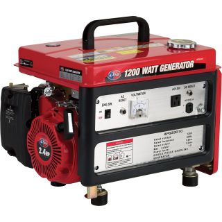 All-Power America CARB-Approved Portable Generator — 1200 Surge Watts, 1000 Rated Watts, Model# APG-3301C