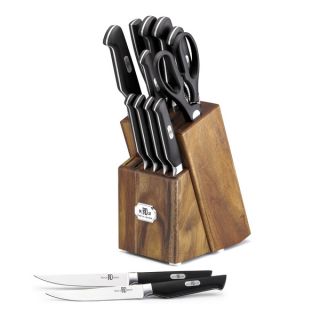 Paula Deen Signature Cutlery 14 piece Knife Block Set   13547451