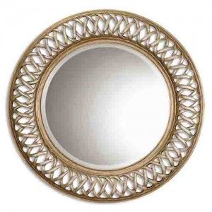 Uttermost 14028 B Entwined Antique Gold Mirror