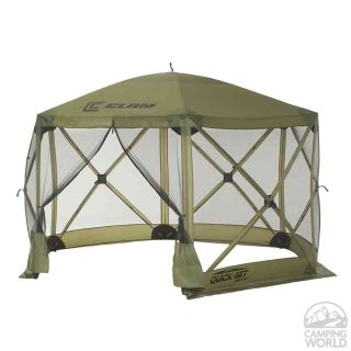 Escape Screen Shelter   6 Side   Clam Corporation 9281   Home Patio Furniture