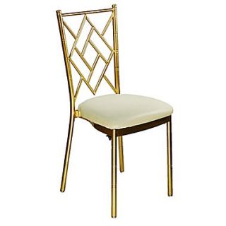 Commercial Seating Products Max Series Armless Stacking Chair; Gold