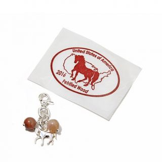 Jay King Passport Collection Horse Sterling Silver Dangle Charm   USA   8007147