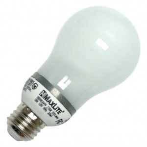 MaxLite SKB18EAWW CFL Light Bulb, 18W (75W Equivalent) E26 A21 2700K   1100 Lumens