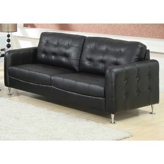 Megan Black Sofa  ™ Shopping Sofas