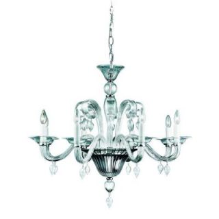 Eurofase Ciatura Collection 8 Light 96 1/3 in. Hanging Chrome Chandelier DISCONTINUED 14583 025
