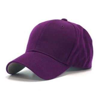 TopHeadwear Blank Kids Youth Baseball Snapback Hat, Purple