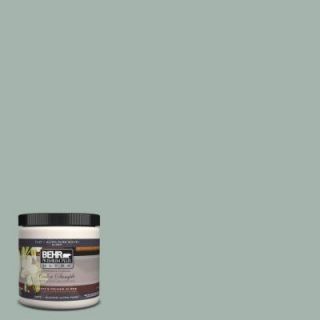 BEHR Premium Plus Ultra 8 oz. #460E 3 Smokey Slate Interior/Exterior Paint Sample 460E 3U