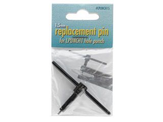 BeadSmith Replacement T Pin Bar, For 2 Hole Metal Punch, Makes 1.5mm Holes