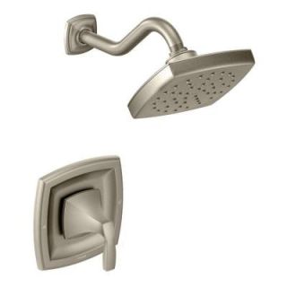 MOEN Voss Moentrol Single Handle 1 Spray Shower Faucet Trim Kit in Brushed Nickel (Valve Sold Separately) T3692BN