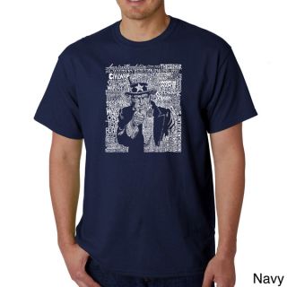 Los Angeles Pop Art Mens Uncle Sam T shirt   15831238  