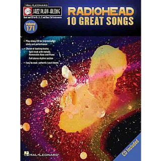 Radiohead Jazz Play Along Volume 171 (Book/CD)