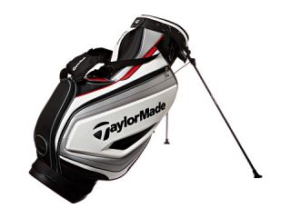 Taylor Made Tour Stand Cart Bag White Silver Black Red