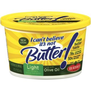 I Can't Believe It's Not Butter Mediterranean Blend Light Spread With Olive Oil, 15 oz