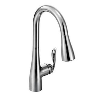 Moen 7594C Arbor Series Chrome Single handle Pull down Kitchen Faucet