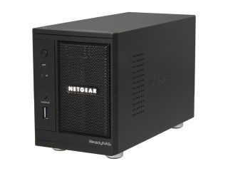 NETGEAR RNDP2220 100NAS 4TB (2x2TB) Unified ReadyNAS Pro 2 Network Storage for Business with iSCSI