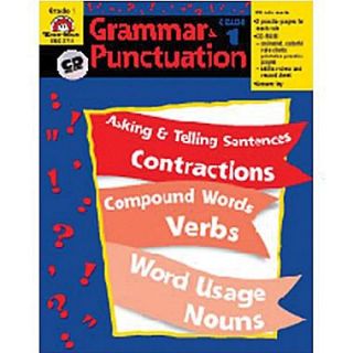 Evan Moor Grammar and Punctuation Teacher Resource Book, Grades 1st
