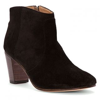 Johnston & Murphy Etta Bootie  Women's   Black Oiled Suede