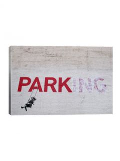 Parking Swing Girl (Canvas) by iCanvas