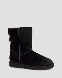 UGG Cold Weather Boots   Classic Short Crystal Bow