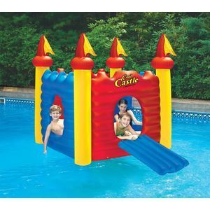 Blue Wave Cool Castle Playhouse & Pool   62x62x66, Inflatable, Durable, 4x4 Interior Seating   NT2751