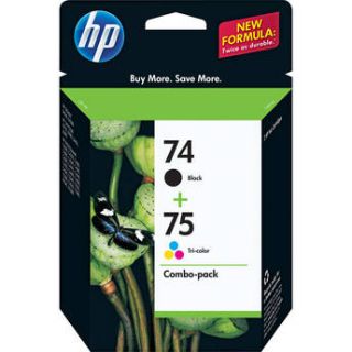 HP 74/75 Combo pack Inkjet Print Cartridges CC659FN#140