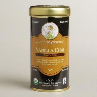 Zhenas Gypsy Tea Vanilla Chai Black Tea, Set of 6