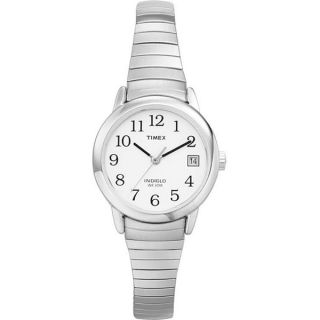 Timex Womens T2H371 Easy Reader Stainless Steel Expansion Band Watch