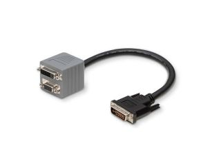 Belkin F2E7900 01 DV 1ft. Left Connector Type: 29 pin DVI Integrated (Dual Link) Right Connector Type: 24 pin DVI Digital (Dual Link) M F ANALOG/DIGITAL SPLTR   1 DVII(MDL)HD15F/DVID(FDL) Cable