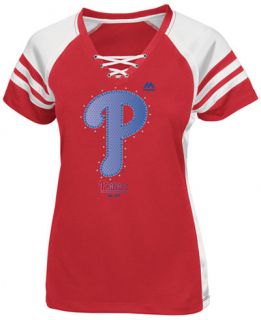 Majestic Womens Philadelphia Phillies Draft Me T Shirt   Sports Fan