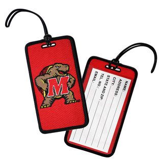 NCAA University of Maryland, College Park Terrapins Luggage Tag (Set
