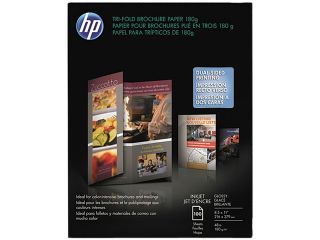 HP C7020A Brochure/Flyer Paper Letter   8.50" x 11"   Glossy  100 / Pack