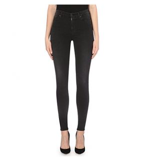 7 FOR ALL MANKIND   Super skinny high rise jeans