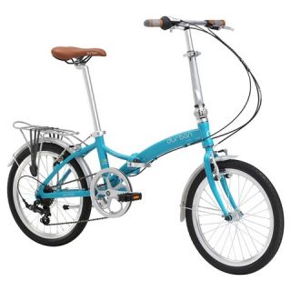 2016 Durban Metro 6 Speed Folding Bike  Turquoise (Target Exclusive