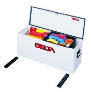 32 5/8 in. Long Steel Portable Lock Down Hopper Utility Chest 810000