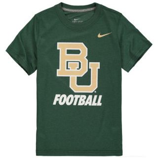 Nike Baylor Bears Youth Green Legend Performance T Shirt