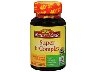 Nature Made Super B Complex Dietary Supplement   140 Tablets