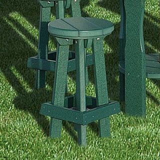 Little Cottage Company 26 Bar Stool; Tropical Lime Green
