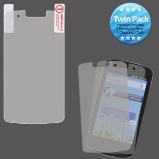 INSTEN Clear Screen Protector Twin Pack for Coolpad 5860E Quattro 4G
