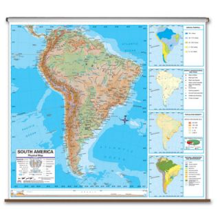 Advanced Physical Map   North America