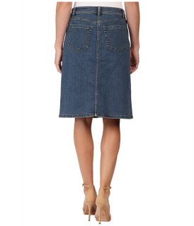 Two By Vince Camuto Denim A Line Button Front Midi Skirt