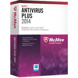 McAfee AntiVirus Plus 2014 (3 Users, ) MAV14E003RKA