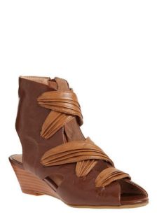 Chocolate Factory Wedge  Mod Retro Vintage Wedges