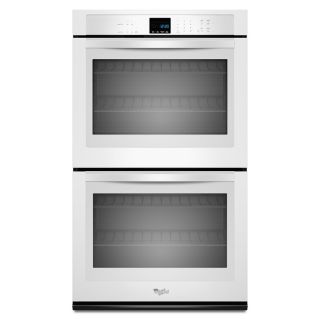 Whirlpool Self Cleaning Double Electric Wall Oven (White) (Common 30 in; Actual 30 in)