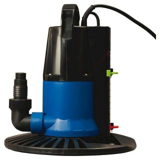 Blue Wave Dredger 1250 GPH In Ground Winter Cover Pump w/ Auto On/Off
