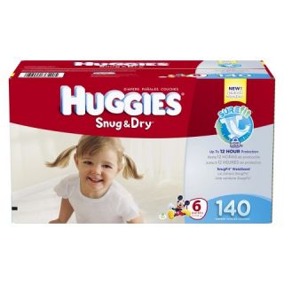 Huggies Snug & Dry Baby Diapers Economy Plus Pack (Select Size